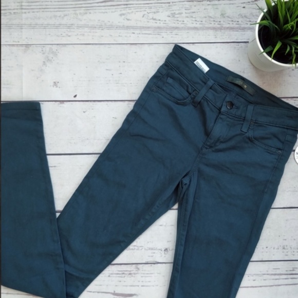 JOE'S Midrise Sooo Soft Denim Leggings Lagoon - Picture 3 of 8